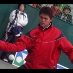 ヤン・リー、キムヒースーと対戦 1  [NH2008 Men’s Doubles]