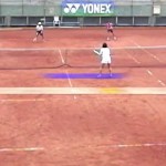 [TAIWAN OPEN2009]  中山盃国際ソフトテニス2009 杉本瞳・森原可奈（日本 東芝姫路）VS. 江婉綺・藍奕芸（台湾）